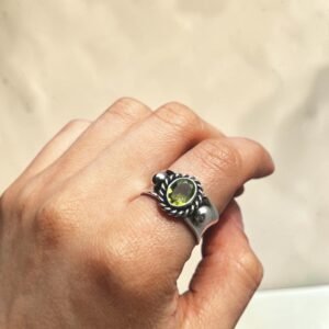ANILLO OLIVINA